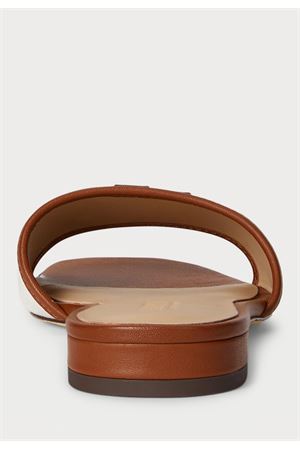 Everley Sld2-Sandals-Slide-Canvas/Soft Nappa LAUREN RALPH LAUREN | Ciabatta | 802P04395003